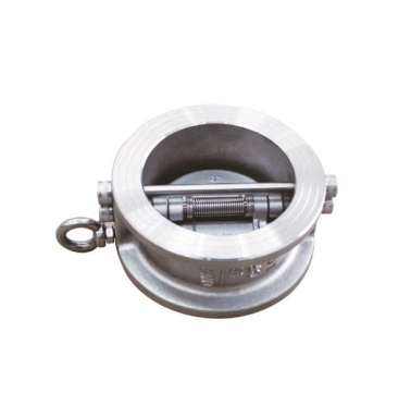 C22鑄鋼不銹鋼雙板對(duì)夾止回閥